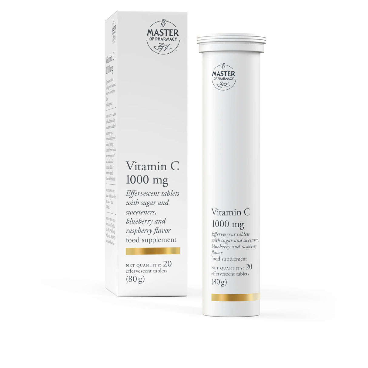 Master of Pharmacy Vitamin C 1000mg 20šum. – Imunitet i smanjenje umora