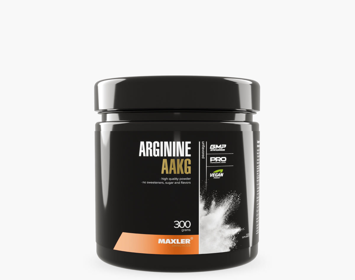 Maxler Arginin AAKG, 300g - Podstaknite Svoju Snagu Veganskim Argininom