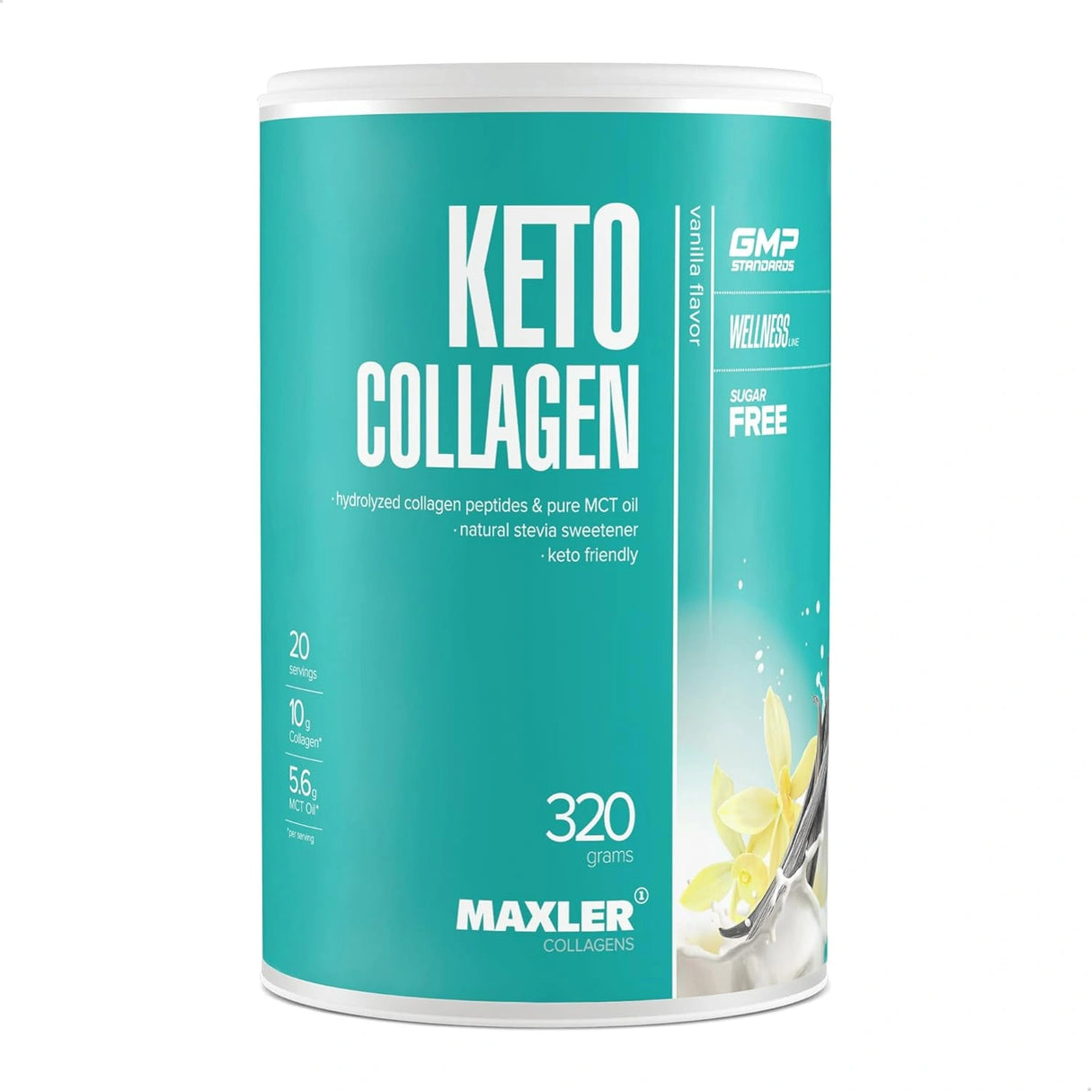 Maxler Keto Collagen - Hidrolizat Kolagena sa MCT Uljem za Zglobove i Kožu