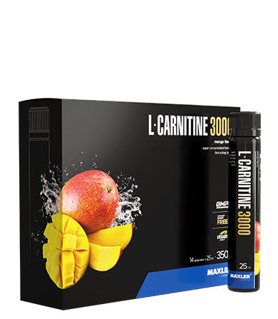 Maxler L-Carnitine 3000 Shots, 14 Shots x 25ml – Efikasno Sagorevanje Masti