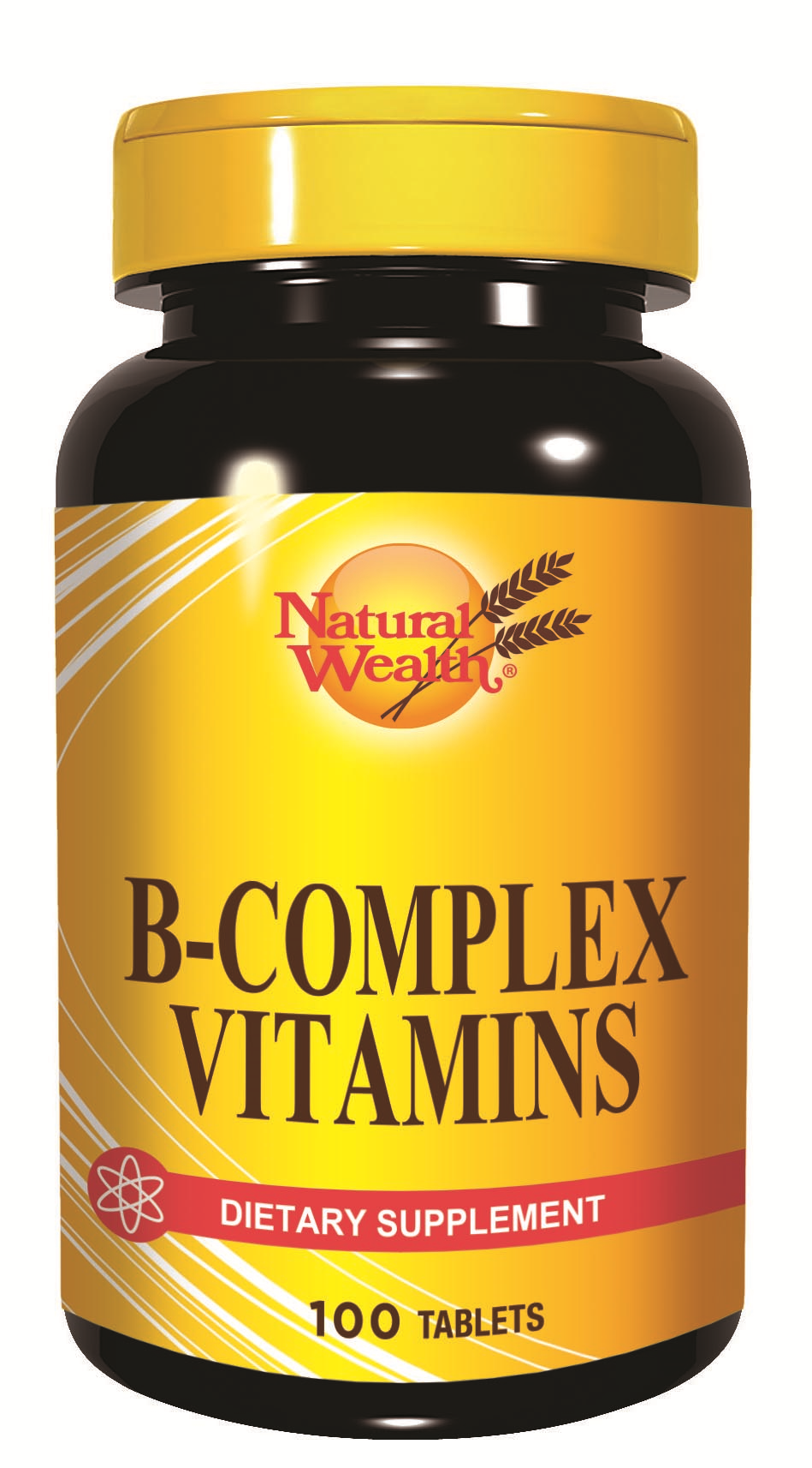 Natural Wealth B-Kompleks, 100 Tableta - Podrška Energiji i Metabolizmu - Dobrobit