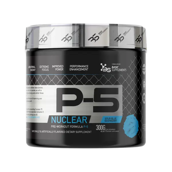 Basic Supplements NO P-5 – Pre-Workout NO Reaktor 300g
