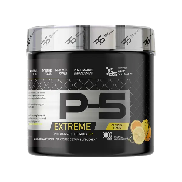 Basic Supplements NO P-5 – Pre-Workout NO Reaktor 300g