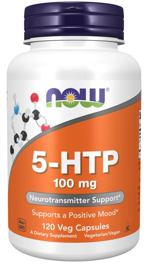 NOW Foods 5-HTP 100 mg – Prirodna Podrška za Raspoloženje i San - Dobrobit