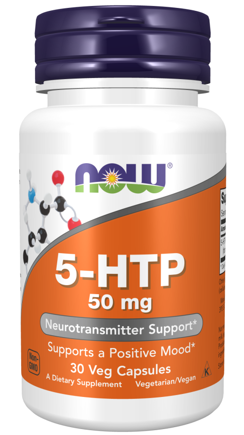 NOW Foods 5-HTP 50 mg – Podrška Dobrom Raspoloženju