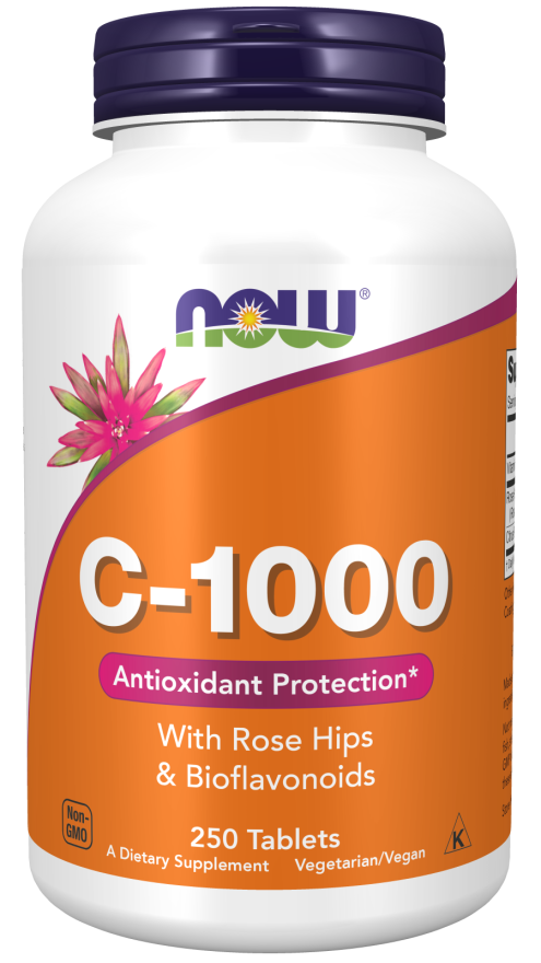 NOW Foods C-1000 – Visoka Doza Vitamina C za Imunitet i Antioksidaciju - Dobrobit