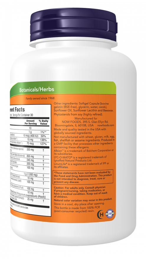 NOW Foods Clinical Strength Prostate Health - Podrška Zdravlju Prostate