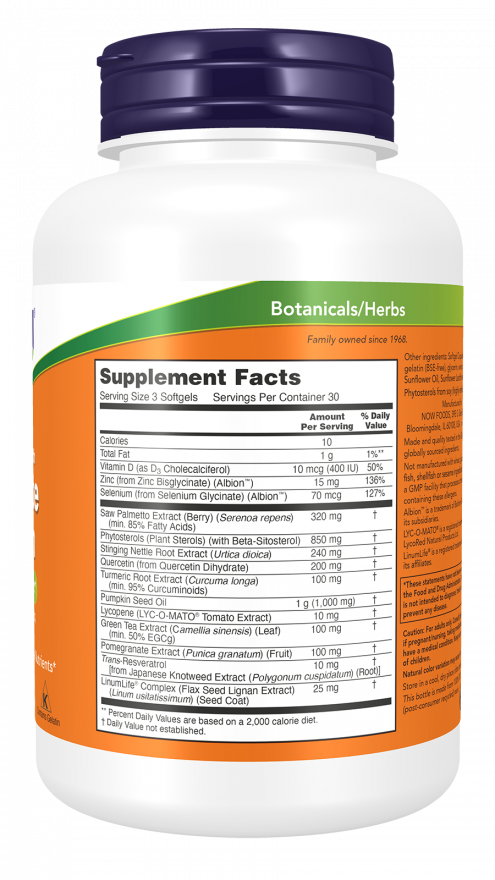 NOW Foods Clinical Strength Prostate Health - Podrška Zdravlju Prostate