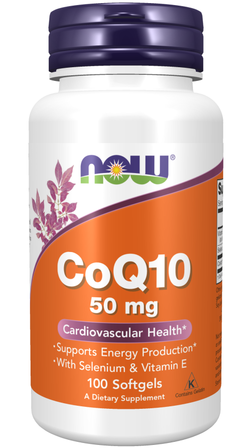 NOW Foods CoQ10, 50 mg – Podrška Energiji i Kardiovaskularnom Zdravlju - Dobrobit