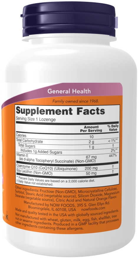 NOW Foods CoQ10 200 mg - Podrška Za Energiju i Zdravlje Srca