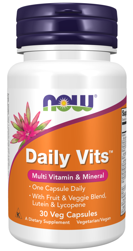 NOW Foods Daily Vits – Kompleks Vitamina za Svakodnevnu Energiju i Imunitet - Dobrobit