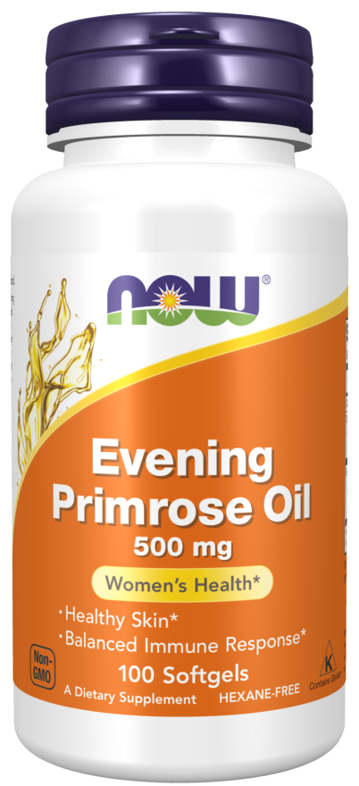 NOW Foods Evening Primrose Oil 500 mg - Zdravlje Kože i Ravnoteža Imunog Sistema