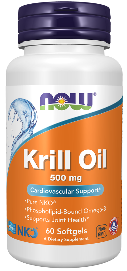 NOW Foods Krill Oil 500 mg – Prirodni Izvor Omega-3 Za Zdravlje Zglobova i Srca