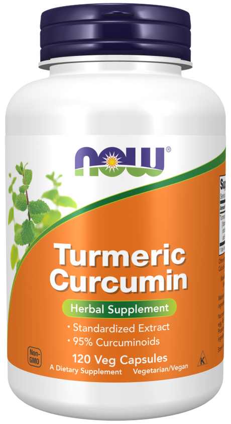 NOW Foods Turmeric Curcumin – Podrška Zglobovima i Antioksidativna Zaštita - Dobrobit