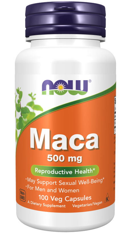 Now Foods Maka 500 mg – Energija, Izdržljivost i Hormonska Ravnoteža u Kapsulama - Dobrobit