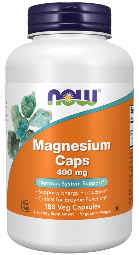 NOW Foods Magnezijum 400 mg – Podrška za Mišiće i Energiju - Dobrobit