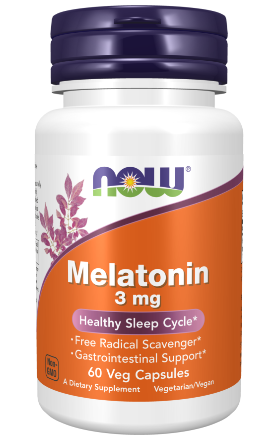 NOW Foods Melatonin 3 mg – Prirodna Podrška za Zdrav San - Dobrobit