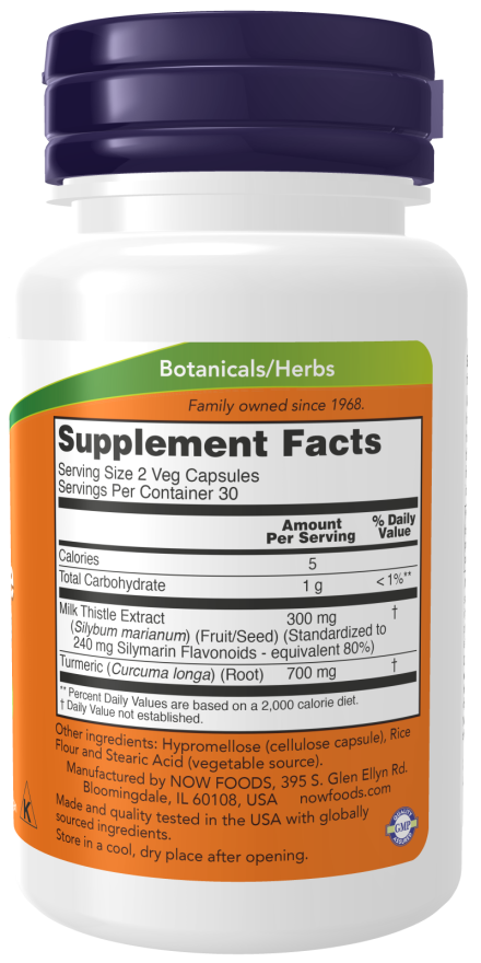 NOW Foods Milk Thistle Extract - Podrška Za Čišćenje i Zdravlje Jetre