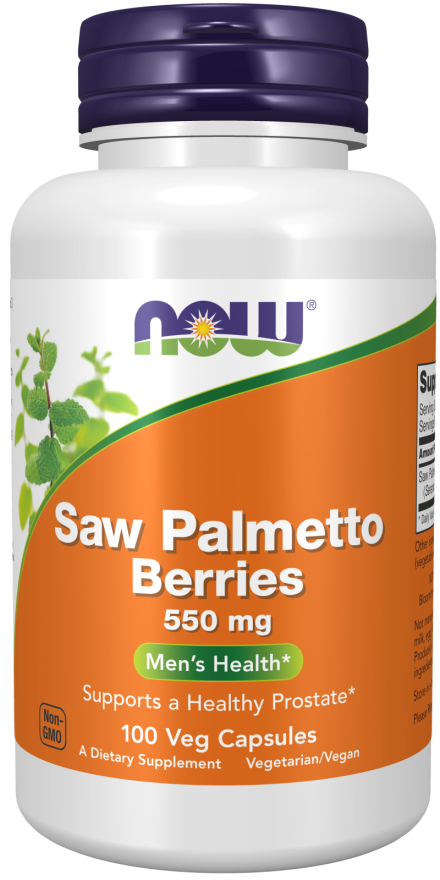 NOW Foods Saw Palmetto 550 mg - Prirodna Podrška Za Prostatu