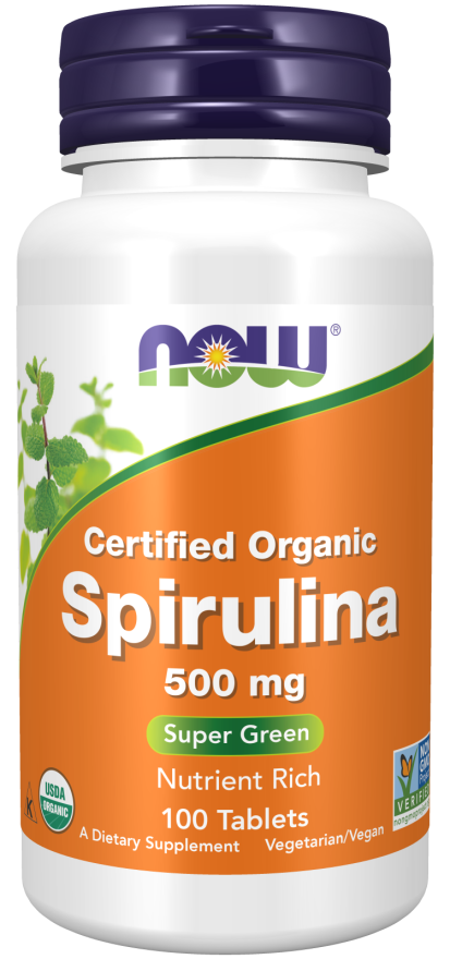 NOW Foods Spirulina 500 mg - Nutritivna Podrška Za Telo