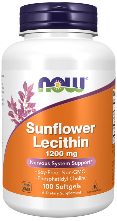 NOW Foods Sunflower Lecithin 1200 mg - Podrška Nervnom Sistemu - Dobrobit
