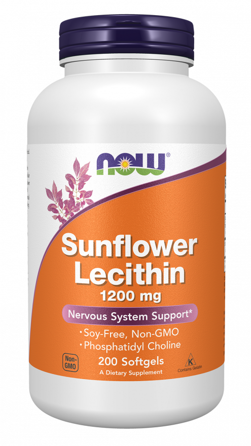 NOW Foods Sunflower Lecithin 1200 mg - Podrška Nervnom Sistemu - Dobrobit