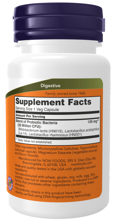 NOW Foods Women's Probiotic 20 Billion - Probiotik Za Žensko Zdravlje