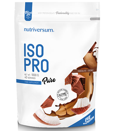 Nutriversum ISO Pro 1000g, 40 Porcija - Visoko Kvalitetni Izolat Proteina Surutke