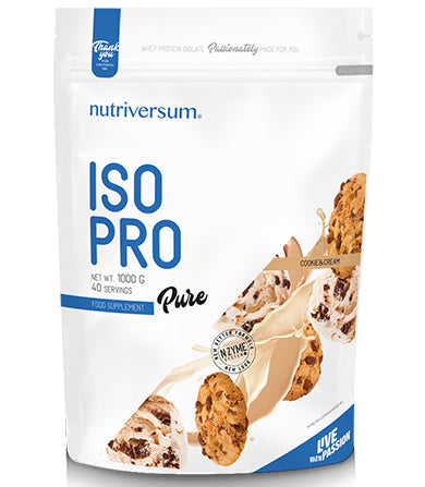 Nutriversum ISO Pro 1000g, 40 Porcija - Visoko Kvalitetni Izolat Proteina Surutke