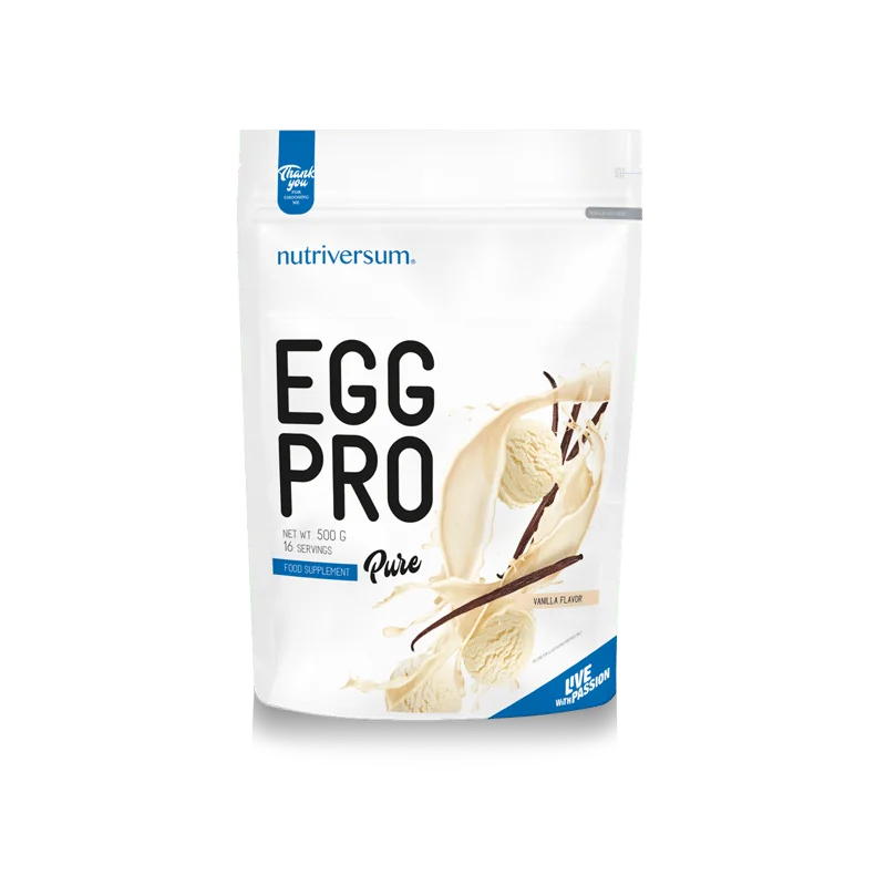 Nutriversum Egg Pro 500g – Proteinski Prah Za Brži Oporavak i Rast Mišića