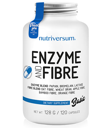 Nutriversum Enzyme And Fibre – Digestivni Enzimi i Dijetalna Vlakna Za Zdravu Digestionu