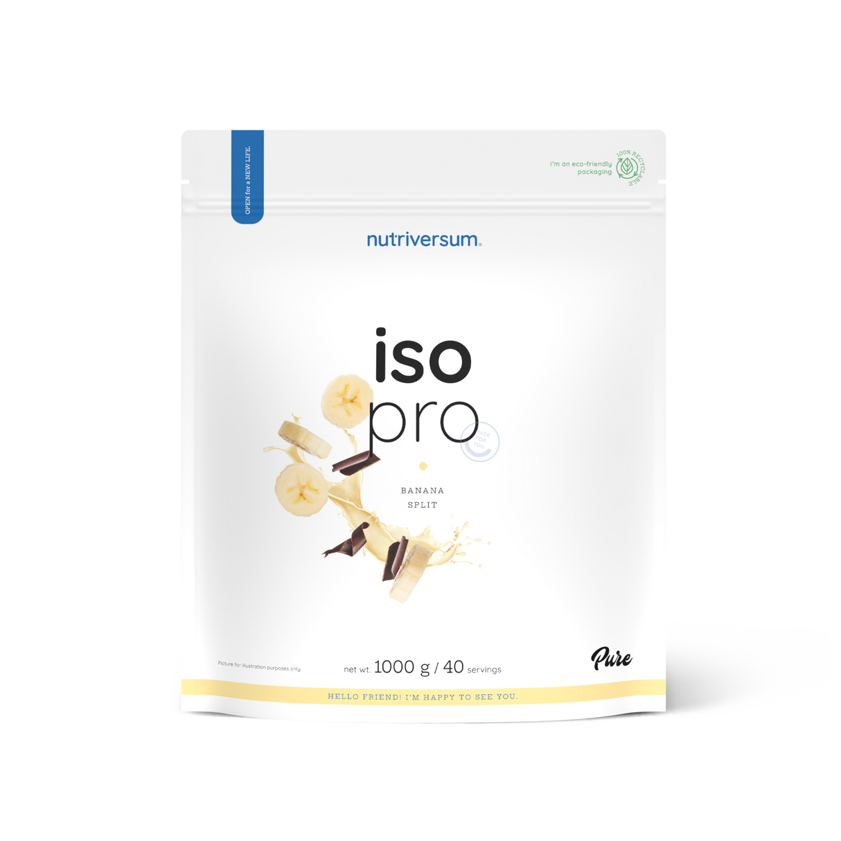 Nutriversum ISO Pro 1000g, 40 Porcija - Visoko Kvalitetni Izolat Proteina Surutke