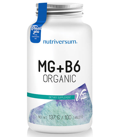 Nutriversum Magnezijum Citrat + Vitamin B6 – Podrška Mišićima i Energetskom Metabolizmu