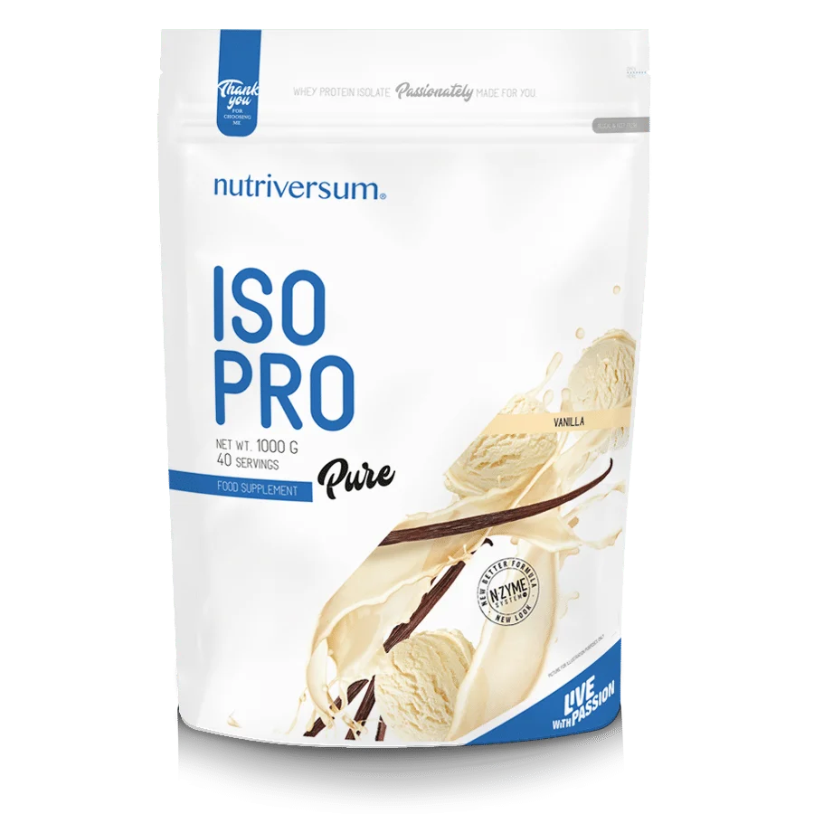 Nutriversum ISO Pro 1000g, 40 Porcija - Visoko Kvalitetni Izolat Proteina Surutke