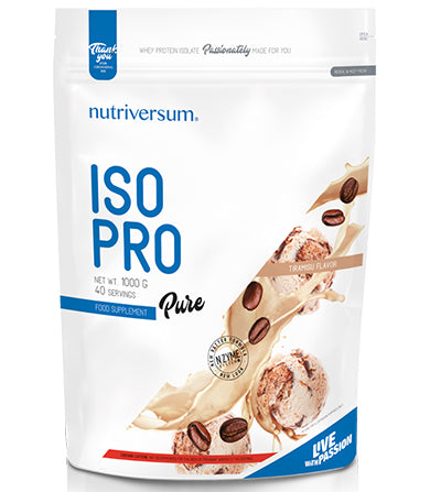 Nutriversum ISO Pro 1000g, 40 Porcija - Visoko Kvalitetni Izolat Proteina Surutke