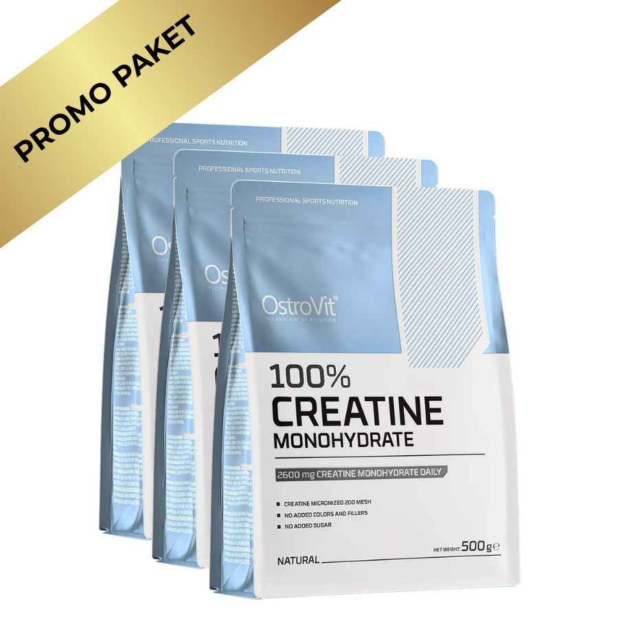 OstroVit Creatine Monohydrate Bundle – Paket za maksimalnu snagu i mišićni volumen