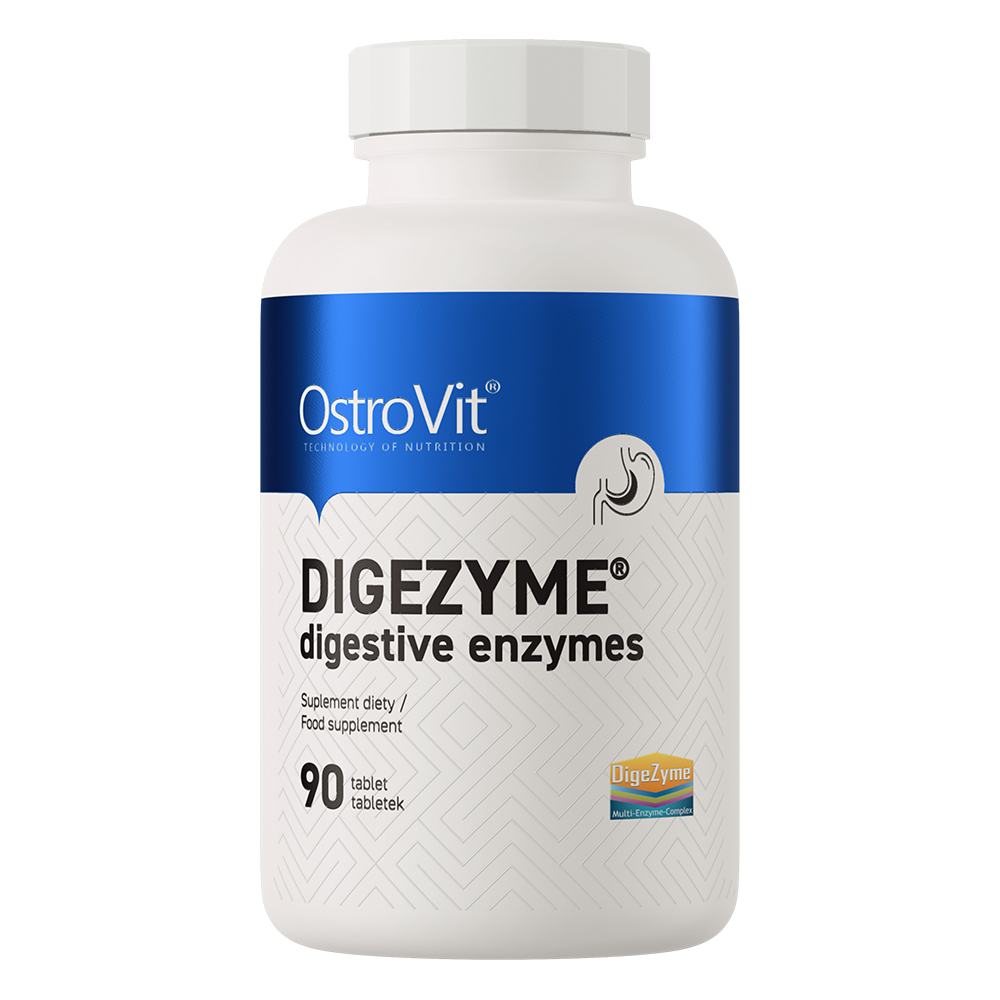 OstroVit DigeZyme Digestive Enzymes – Lakše Varenje 90 Tableta - Dobrobit