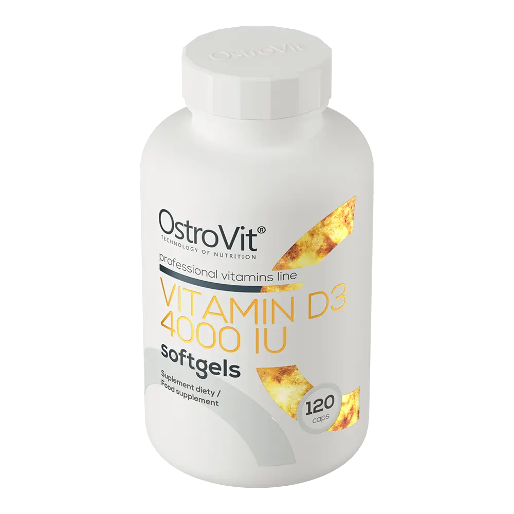 OstroVit Vitamin D3 4000 IU – 120 kapsula za Imunitet i Kosti