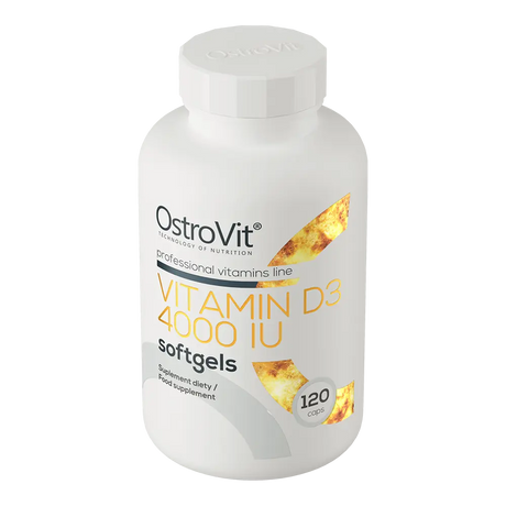 OstroVit Vitamin D3 4000 IU – 120 kapsula za Imunitet i Kosti