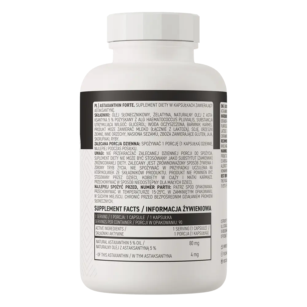 OstroVit Astaxanthin Forte - Snažan Antioksidans (90 kapsula)
