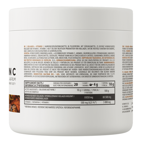 OstroVit Kolagen + Vitamin C 200g – Za Kožu, Zglobove i Elastičnost