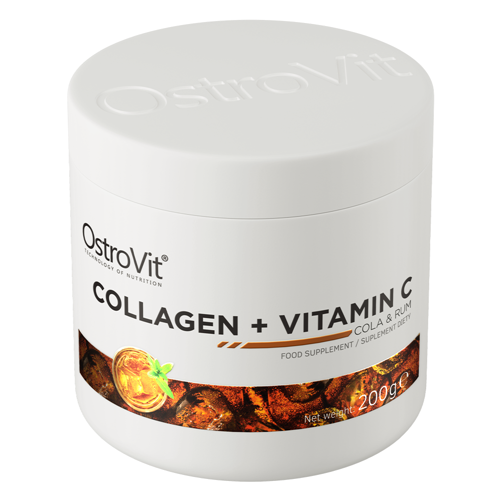 OstroVit Kolagen + Vitamin C 200g – Za Kožu, Zglobove i Elastičnost