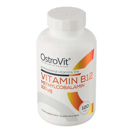 OstroVit Vitamin B12 Methylcobalamin 100 µg - Visoko Biodostupan Vitamin B12 u Aktivnoj Formi