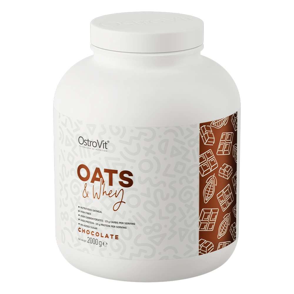 OstroVit OATS & Whey 2kg – Proteinski Ovseni Obrok Bez Šećera