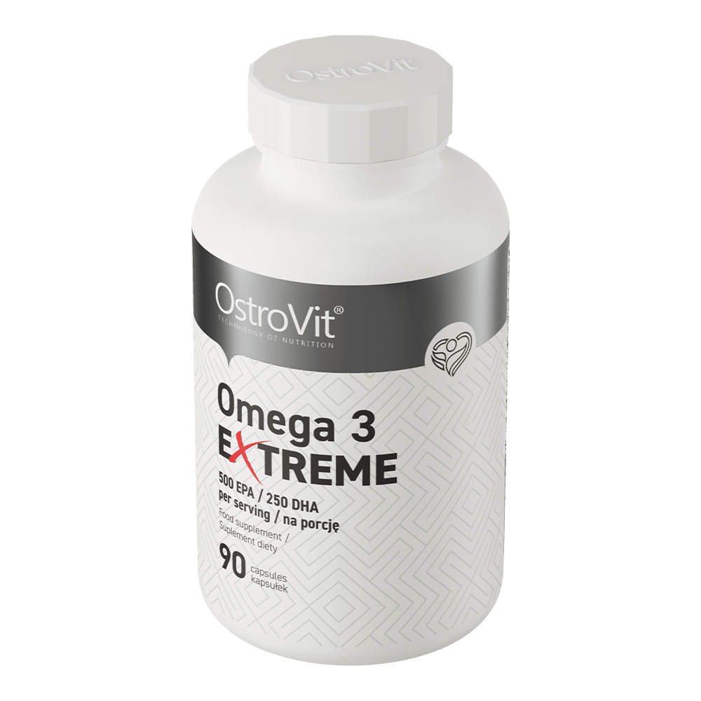 OstroVit Omega 3 Extreme 90 Kapsula – Podrška Srcu, Mozgu i Imunitetu