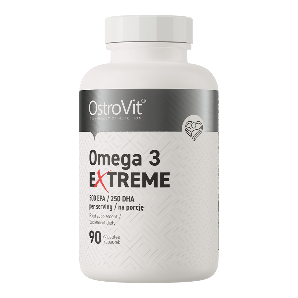 OstroVit Omega 3 Extreme 90 Kapsula – Podrška Srcu, Mozgu i Imunitetu