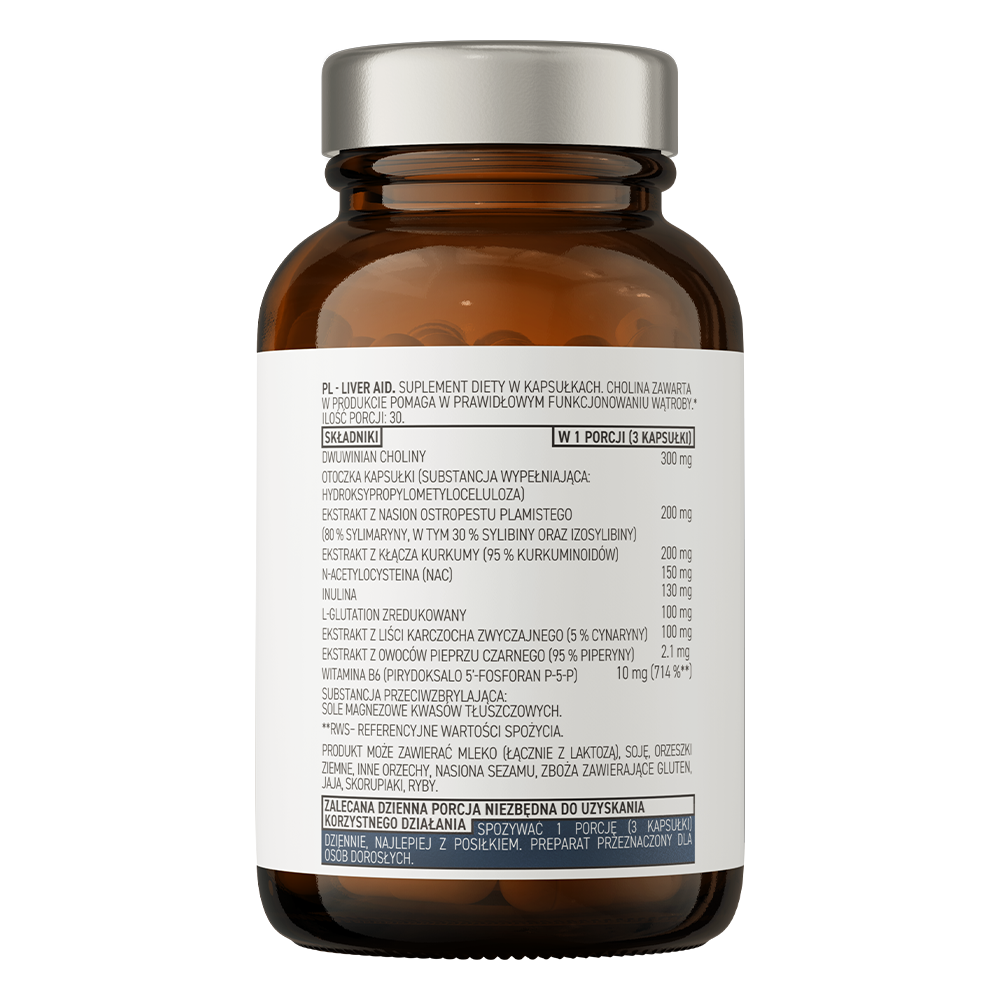 OstroVit Pharma Liver Aid 90 Kapsula – Podrška za Zdravlje i Detoksikaciju Jetre