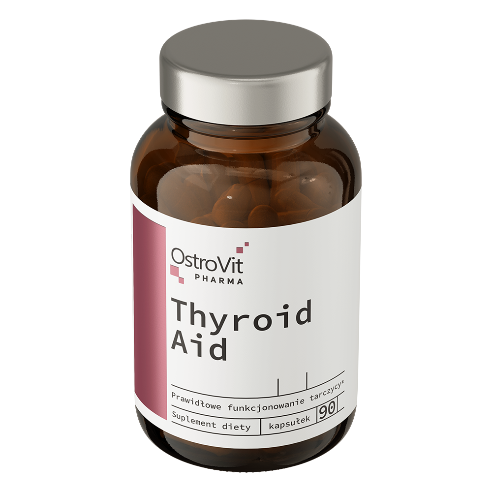 OstroVit Pharma Thyroid Aid 90 Kapsula - Podrška Zdravlju Štitne Žlezde - Dobrobit