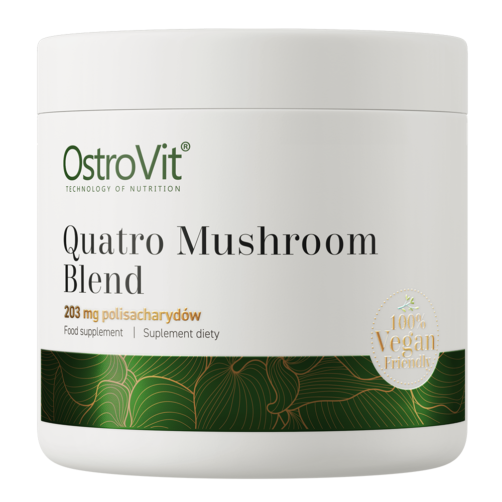 OstroVit Quatro Mushroom Blend 100 g – Prirodna Podrška Imunitetu i Energiji