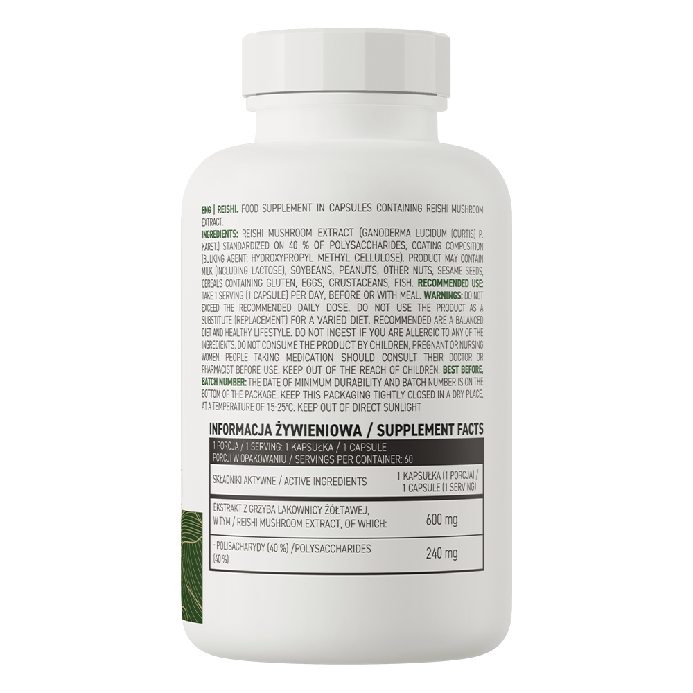OstroVit Reishi 60 Kapsula – Prirodna Podrška Imunitetu i Vitalnosti
